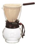 HARIO Woodneck V60 Drip Pot (DPW-3-OV)