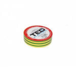 TED Banda electroizolatoare DZ000215, 20 m x 19 mm, galben - verde, TED (DZ000215)