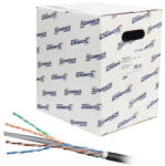 Schrack Cablu UTP CAT6 cupru Schrack HSEKU423E3, 4x2xAWG23/1, de exterior, 305 m (HSEKU423E3)