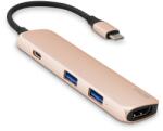iStyle - USB Type-C HUB 4K HDMI - arany (PL9915112000004)