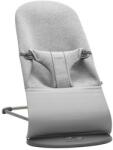 BabyBjorn Balansoar BabyBjorn Bliss Light Grey 3D Jersey, cu bara de jucarii (606072A) Sezlong balansoar bebelusi