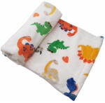  Vaganza takaró wellsoft mintás 70x90cm Dínó - babycenter-online