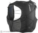 Salomon ACTIVE SKIN 4 SET mellény, black/metal (L)