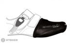 Endura Slick Toe cipővédők, fekete