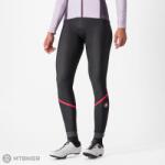 Castelli VELOCISSIMA THERMAL női nadrág, fekete/hibiszkusz (S)