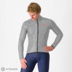 Castelli SQUALL SHELL kabát, ezüst (XXL)