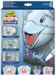 Crayola POPs 3D Set de colorat - Lumea Apelor (04-2805) Carte de colorat