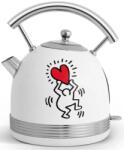 Schneider Fierbător electric Schneider - Keith Haring, 2200 W, 1.7 l, alb (SCKE17KTECW) Fierbator