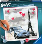Ravensburger Set pictură după numere Ravensburger CreArt - Frumos Paris (28996)