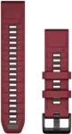 Garmin QuickFit 22 mm óraszíj - szilikon - borvörös/grafit