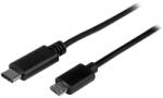 StarTech USB2CUB1 m USB 2.0 C - Micro-USB Adat/Töltőkábel - 1 m, Fekete