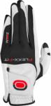 Zoom Gloves Hybrid Golf Alb/Negru/Roșu Mâna stângă UNI Mănuși pentru bărbați (Z1006-1)