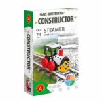 Alexander Toys Метален конструктор Alexander, 74 части - Парен локомотив (AL2599) - homeshop