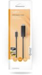 Nedis CCGB64655BK20 USB-C 3.2 Gen 1 Apa - HDMI Apa Adapter Kábel - 2 m, Fekete