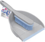 York antibakteriális kézi gumiseprű gumis szemeteslapáttal "BACTERIA STOP (062060)