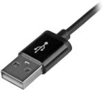 StarTech USBLT1 mB Lightning - USB 2.0 A Apa - Apa Kábel - 1 m, Fekete