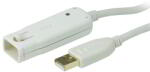 ATEN UE2120 USB 2.0 Hosszabító Kábel - 12 m, Fehér (UE2120)