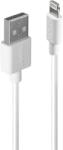 Lindy USB Apa - Lightning Apa Adat- és Töltőkábel - 2 m, Fehér (31327)