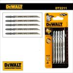 DeWalt Fűrészlap dekopírfűrészhez, fára 100 mm 3.1T - 5db - DeWalt (DT2211-QZ)