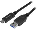 StarTech USB31AC1 m USB 3.1 USB C - 3.1 USB A Adatkábel - 1 m, Fekete