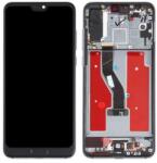  02351WQK Huawei P20 Pro TFT LCD kijelző érintővel Kék kerettel, előlap (02351WQK)