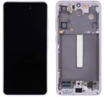  NBA001LCD1011200276622234 Samsung Galaxy S21 FE OLED kijelző érintővel Lila kerettel, előlap USA verzió (NBA001LCD1011200276622234)