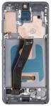  GH82-31433D Samsung Galaxy S20 5G G981B OLED kijelző érintővel Szürke kerettel, előlap EU verzió (GH82-31433D)