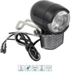  Lámpa első VeloGo agydinamós 1×1W led 60 Lumen