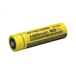 NITECORE 18650 3, 7V 3400mAh védett Li-Ion akkumulátor (NL1834)