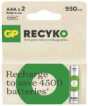 GP Batteries Recyko AAA 950mAh NiMH akkumulátor x 2 db (GP-HR03-B2-950)