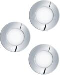EGLO 98635 Fueva 1 fürdőszobai süllyesztett LED panel, IP44, króm, 1050 lm, 3000K melegfehér, beépített LED, 3x2, 8W, IP20, IP44 (98635)