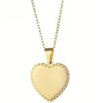 HARAHU Rustic Heart nyakék - Arany KP34226
