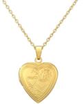  KI-34237 Heart nyakék - Arany