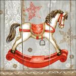 Ambiente Rocking Horse papírszalvéta 33x33cm, 20 db-os