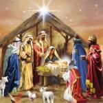Ambiente Nativity Collage papírszalvéta 33x33 cm, 20 db-os