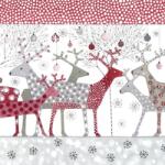 PPD Scandic Christmas papírszalvéta 33x33cm, 20db-os
