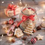 Ambiente Christmas cookies jar papírszalvéta 33x33cm, 20db-os
