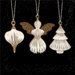 Ambiente Paper ornaments back papírszalvéta 33x33cm, 20db-os - szep-otthon