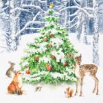 PPD Winter Forest papírszalvéta 33x33cm, 20db-os