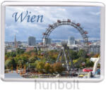  Bécs Óriáskerék hűtőmágnes (műanyag keretes)