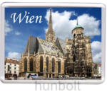  Bécs Stephansdom (Szent István-székesegyház) hűtőmágnes (műanyag keretes)