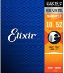 Elixir 12077 NANOWEB Light-Heavy, Струни за електрическа китара 10-52 (NW10-52E)