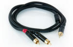 Master Audio Аудио кабел Master Audio RCA351, 2xRCA/3.5mm, 1m (RCA351)