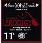 Prodigy Brown Silver Custom, Струни за бузуки 11-28 (PDG-BROWN)