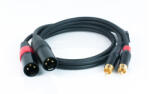 Master Audio Аудио кабел Master Audio RCA930/1, 2x XLR/2xRCA, 1m (RCA930/1)