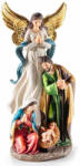 Decorer Figurina Nasterea Domnului polirasina multicolora 9.5x6x20 cm (A55.38.85)