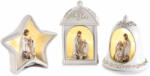 Decorer Set 3 decoratiuni Nasterea Domnului 7x6x11.5 cm (A55.33.73)