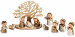 Decorer Set 10 figurine Nasterea Domnului 11.5x4x10 cm, 4x2x4.5 cm (A55.33.63)