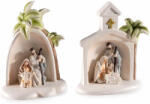 Decorer Set 2 figurine Nasterea Domnului polirasina multicolora 10x5x12 cm (A55.38.87)