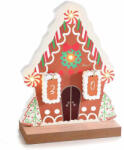 Decorer Calendar Advent Turta Dulce lemn cu led 18x8x24.5 cm (A51.54.12)